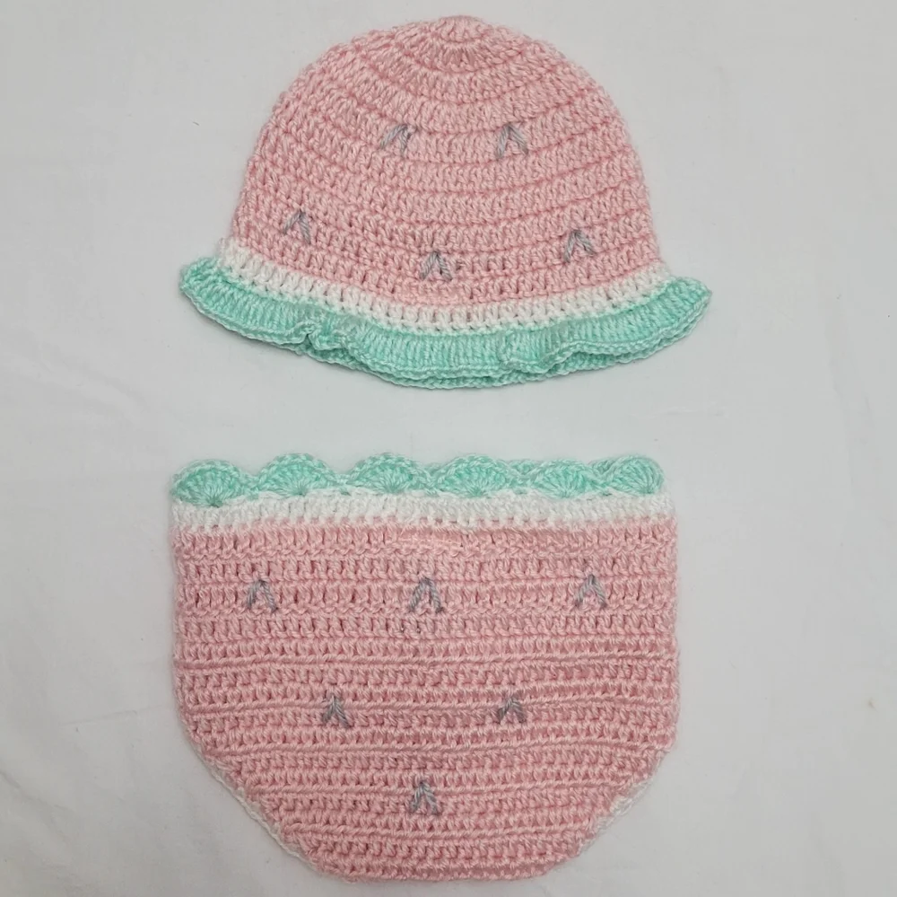 SoDorable Diaper Cover And Hat,0-6 M